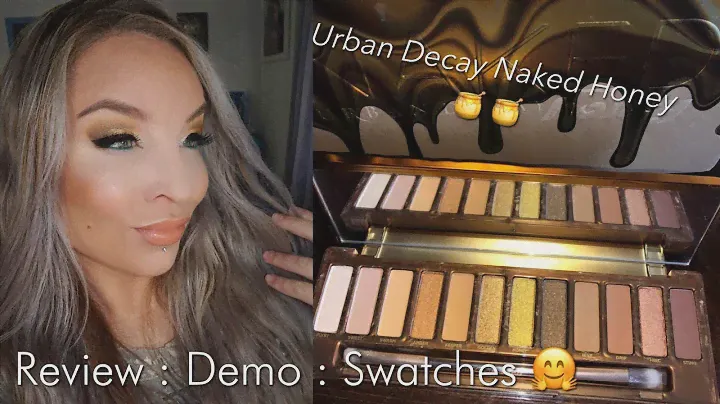 Urban Decay Naked Honey Eyeshadow Palette : Review : Demo : Swatches