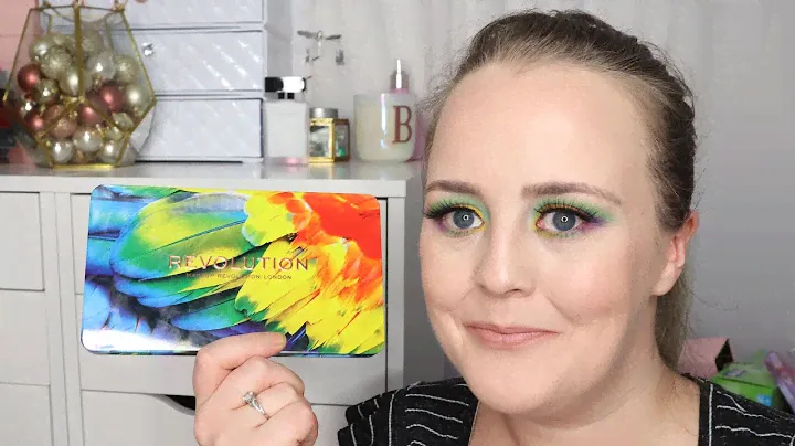 Makeup Revolution Forever Flawless Bird of Paradise Palette | Full Testing & Swatches