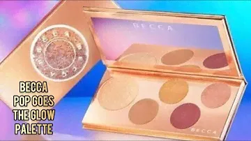Becca Pop Goes The Glow Champagne Pop Палетка для глаз и лица First Impression