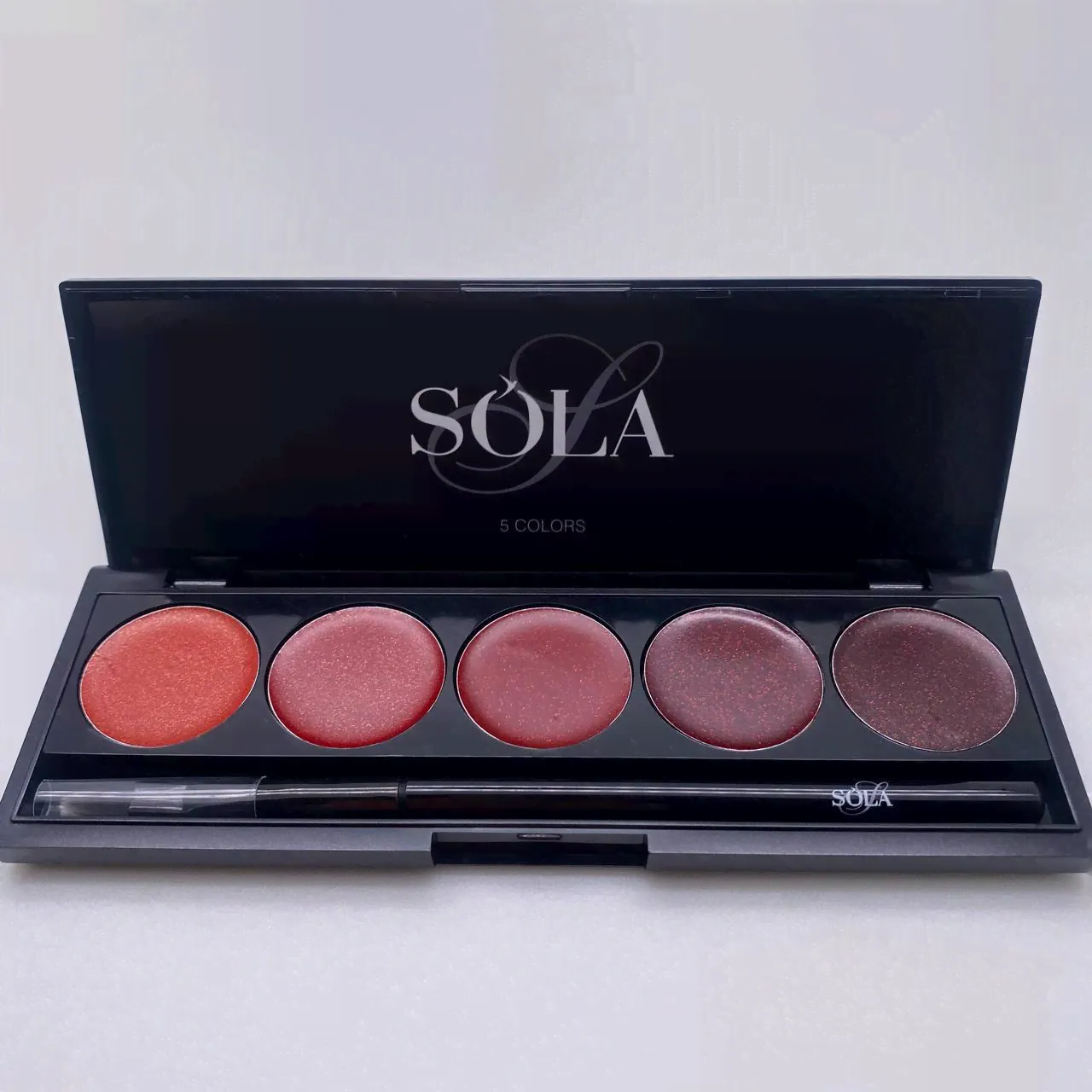 Гель-лак Palette 10 (Red Shine) SOLAlove, 10гр-1