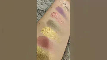 Parisa "Ghost Tape" свотчи  #parisacosmetics #косметика #палетка #тени