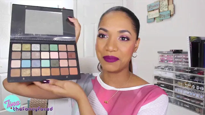 LIVE SWATCHES ♡ Natasha Denona Eyeshadow Palettes 28 | Purple-Blue and Green-Brown