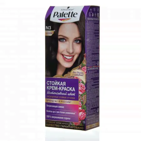 Крем-краска для волос PALETTE стойкая N3 Каштановый-0