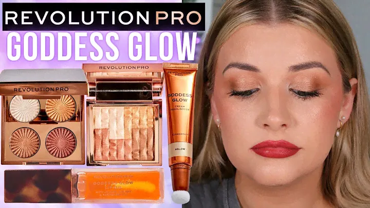 КОЛЛЕКЦИЯ REVOLUTION PRO GODDESS GLOW | ОБЗОР, ОБУЧЕНИЕ И ОБРАЗЦЫ | Люси Стивенсон