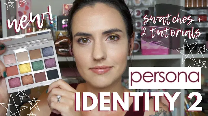 NEW Persona Cosmetics IDENTITY 2 Palette | Swatches + 2 Eyeshadow Tutorials