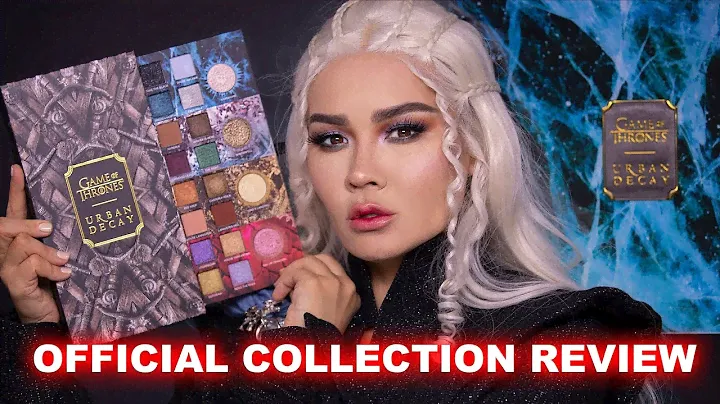 URBAN DECAY GAME OF THRONES MAKEUP COLLECTION REVEW + LOOK | MaryamNYC