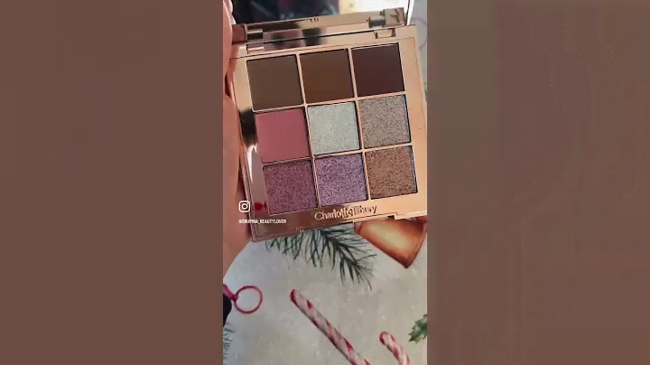 THE BEAUTYVERSE PALETTE CHARLOTTE TILBURY ~ SWATCHES