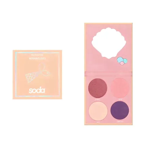 SODA eyeshadow palette #letsbemermaids тени для век mermaid EYES