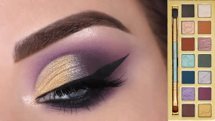 Sigma x Cinderella Palette | Purple & Gold Eyeshadow | 12 Days of Tutorials