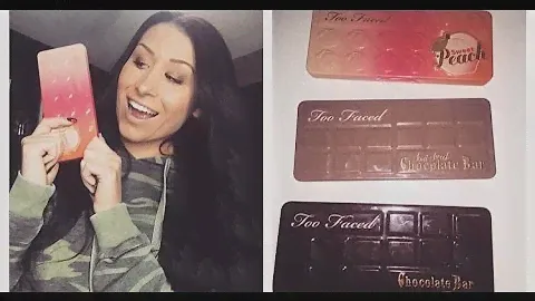 Is the too faced sweet peach palette worth it?! Review & Comparison!
