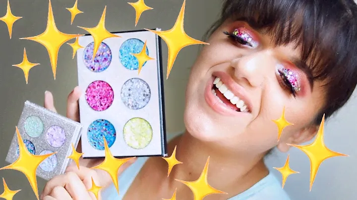 PRESSED GLITTER PALETTES⎢Makeup Review