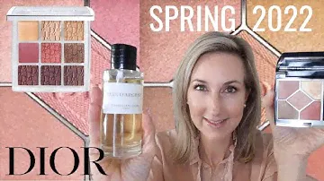 DIOR SPRING 2022 MAKEUP |  5 COULEURS COUTURE EYE PALETTE |  POPELINE AND ORGANZA | PLUS COMPARISONS