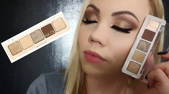 *New* Natasha Denona Mini Glam palette Review/Tutorial/swatches| Fair Skin 2020 |Cool Toned look