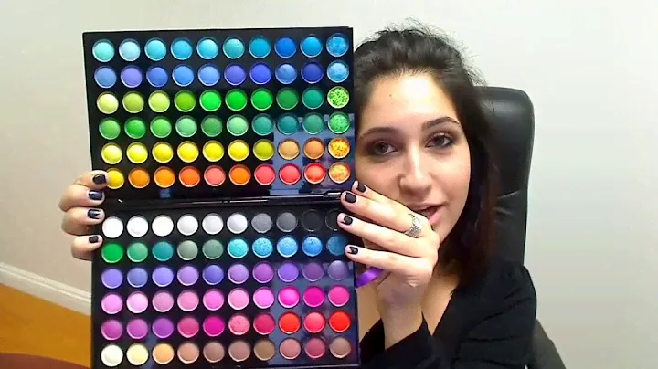 120 Eyeshadow Palette 1st and 2nd Editions - Compare BH Cosmetics