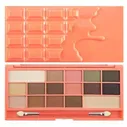 Makeup Revolution I Heart Makeup Wonder Palette Chocolate And Peaches - Палетка теней
