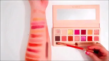 Sigma cor de rosa eyeshadow palette