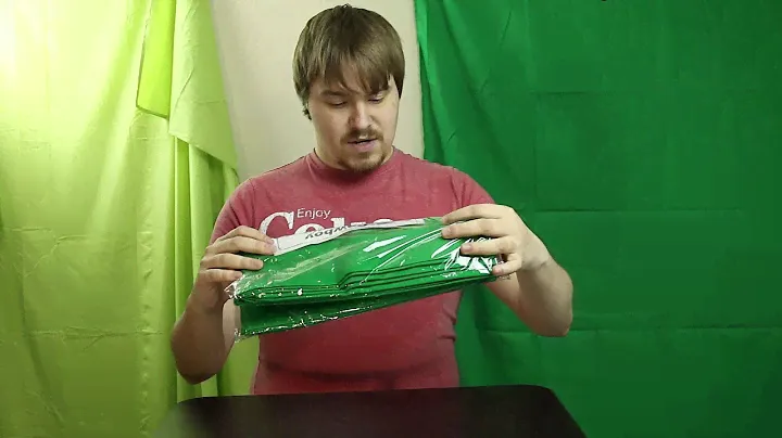 Unboxing: CowboyStudio Seamless 6 X 9ft Chromakey Green Muslin