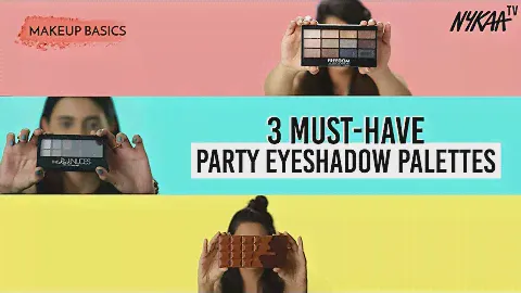Must Have Party Eyeshadow Palettes | Byte Sized Video | Nykaa
