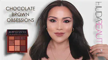 Huda Beauty BROWN OBSESSIONS Chocolate Brow Palette | Review/ Tutorial | Ana Luisa Mother's Day Sale