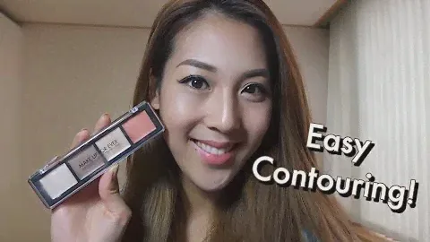 Easy Contouring Demo Using MUFE Pro Sculpting Palette