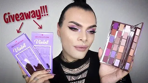 I HEART REVOLUTION CHOCOLATE VIOLET PALETTE + GIVEAWAY