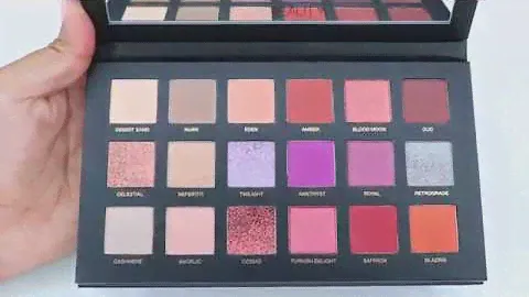 Huda Beauty Desert Dusk Palette | SWATCHES