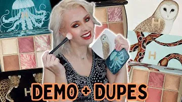 NEW HOURGLASS AMBIENT LIGHTING EDIT UNLOCKED PALETTES | HOLIDAY 2023 | SWATCHES + DUPES + DEMO
