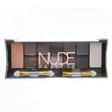 Тени TRIUMPF 12 Nude Palette Eyeshadow двенадцатицветные №02 Коричневая с оттенками фиолета Палитра 18г