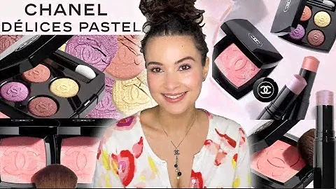 CHANEL LE BLANC 2023 | Délices Pastel | Spring 2023 Chanel Makeup Collection