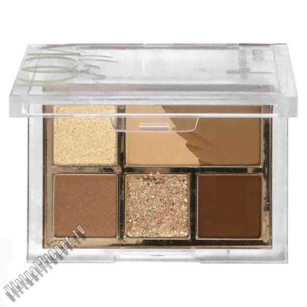 Clio, Pro Eye Palette Mini, 01 Mono Mood, 1 Mini Palette-0