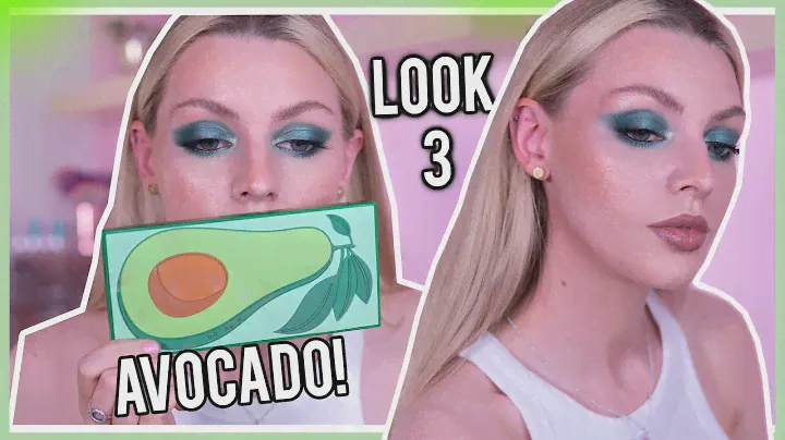 SMOKEY GREEN EYE 💚 | Tasty Avocado | GRWM