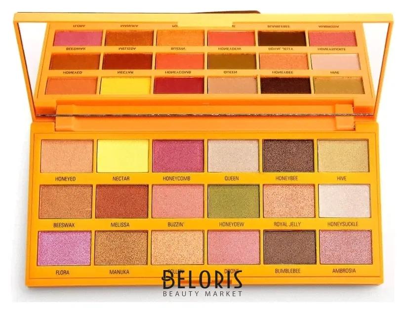 I Heart Revolution Палетка теней для век Honey Chocolate Palette-0