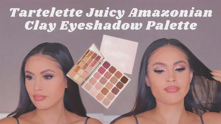 quickie on the tartelette juicy amazonian clay eyeshadow palette
