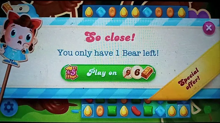 FREE DISLIKE VIDEO: Level Fail On Candy Crush Soda
