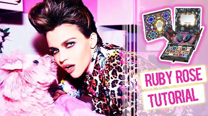 Bold Ruby Rose Makeup Tutorial -  Urban Decay Alice in Wonderland Palette  | KristenLeanneStyle