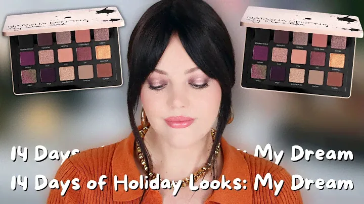 14 Days of Holiday Makeup Looks | Day 2 Natasha Denona My Dream Palette
