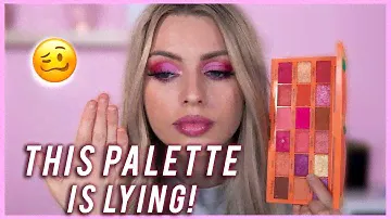 Playing with Tasty Peach palette again.. Round 2 // I Heart Revolution
