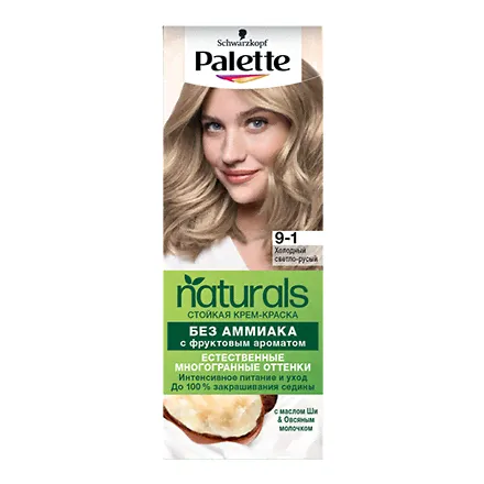 Palette, Крем-краска Naturals 9-1-0