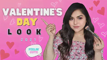 Something different for this VALENTINES DAY LOOK  | Chatty GRWM | Makeup Look for Date Night