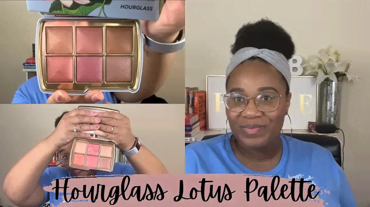 Hourglass 2024 Ambient Lighting| Lotus Flower 2024 Holiday Palette|Swatches, Try On, Comparison