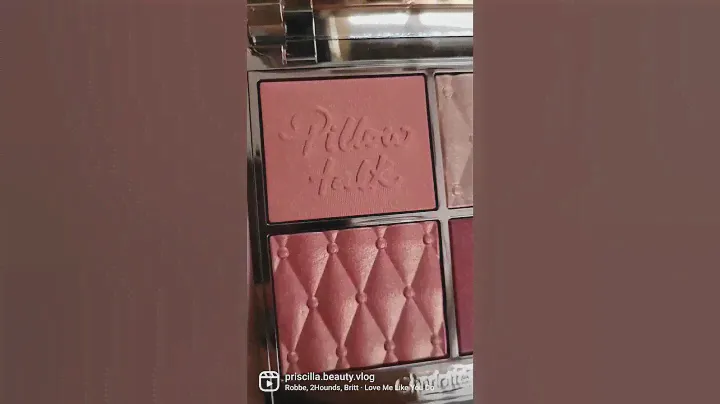 Charlotte Tilbury Pillow Talk Beautifying Face Palette #charlottetilbury #blush #makeupaddict