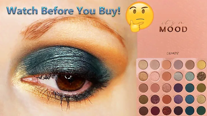 Let's chat more about this one | COLOURPOP It's A Mood Palette | Fall Eye-Look