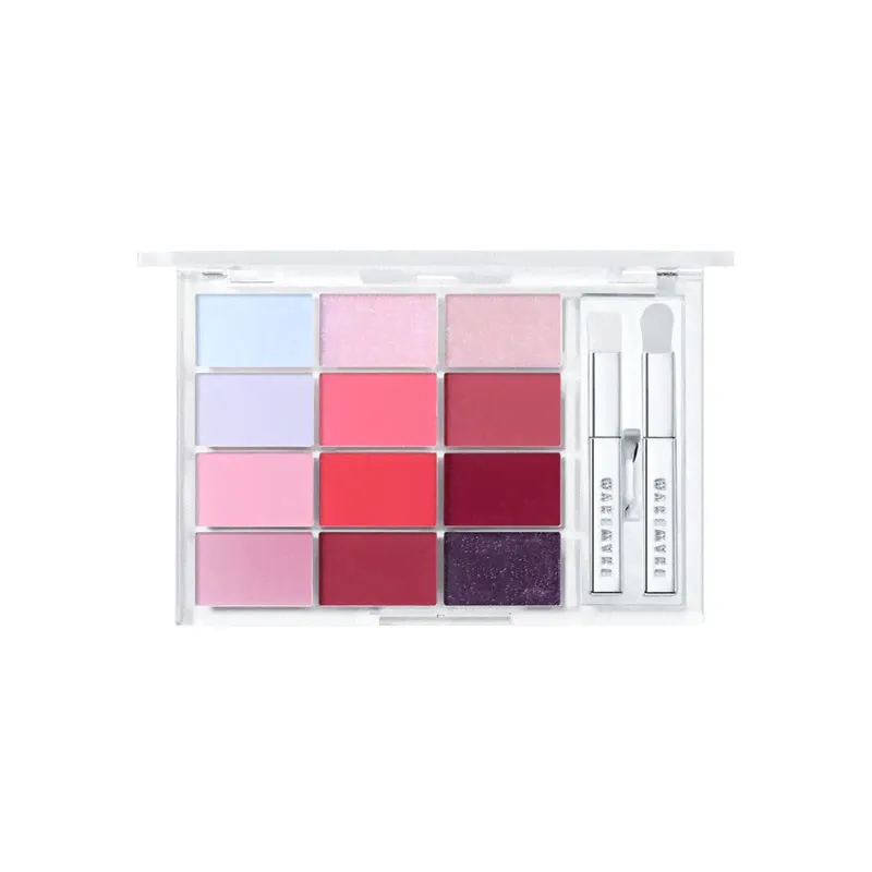 [WAKEMAKE] Soft Coloring Lip Palette (2 Colors) 12g-0