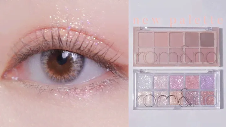 romand new palette! better than palette 5,0 review&makeup