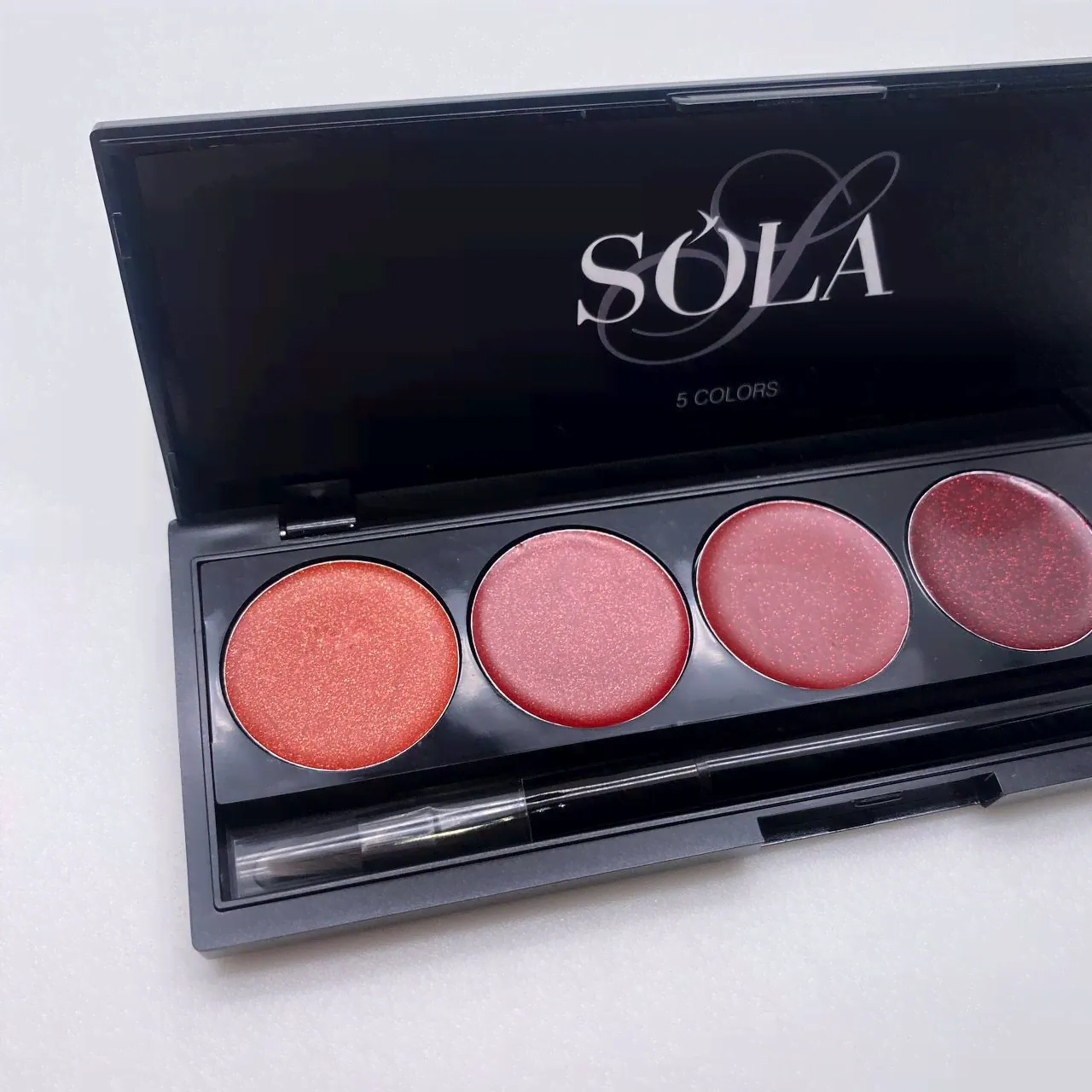 Гель-лак Palette 10 (Red Shine) SOLAlove, 10гр-3