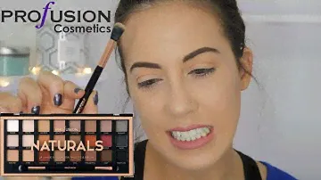 PROFUSION COSMETICS EYESHADOW PALETTE REVIEW/FIRST IMPRESSIONS | CARSON CLARK