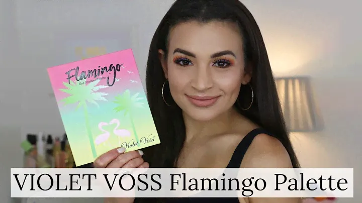 Палитра теней для век Violet Voss Flamingo PRO | Обзор и руководство