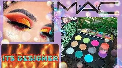 M.A.C🖤ITS DESIGNER.КРУТАЯ ПАЛЕТКА ТЕНЕЙ ОТ ПРОФЕССИОНАЛЬНОГО БРЕНДА.СВОТЧИ