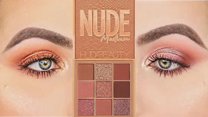 2 Looks With the New Huda Beauty Nude Obsessions Medium Palette! | Patty