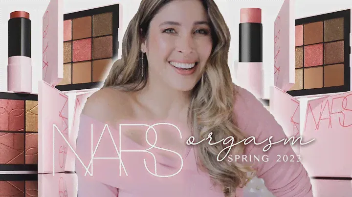 NARS ORGASM SPRING 2023 COLLECTION | ORGASM RISING Eyeshadow Palette & ORGASM FOUR PLAY Blush Quad